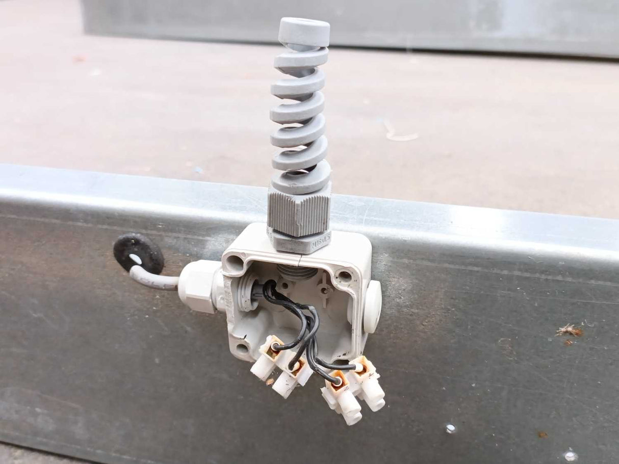 270x148cm Roll-Up Door w/ Mounting Frame and TST FUE-2 Control Box