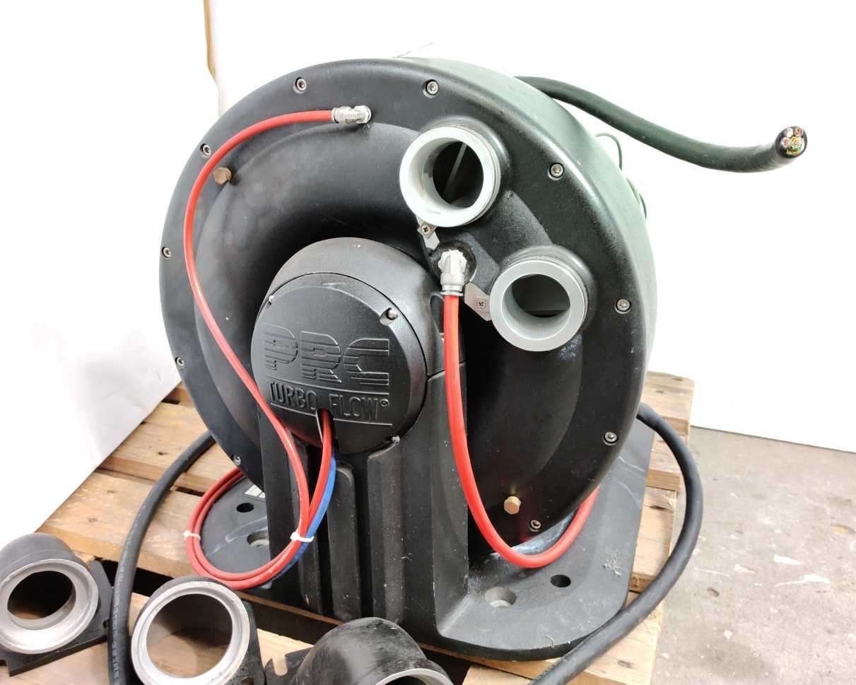 PRC LASER TURBO FLOW Rev. 13 Air Compressor serviced annually