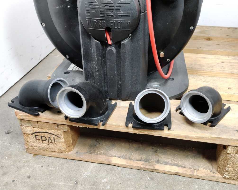 PRC LASER TURBO FLOW Rev. 12 Air Compressor serviced annually