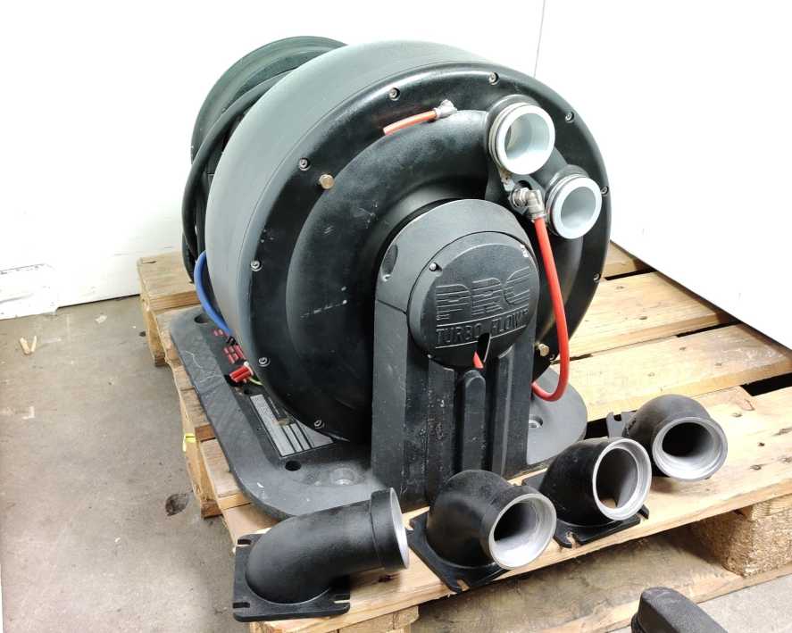 PRC LASER TURBO FLOW Rev. 12 Air Compressor serviced annually