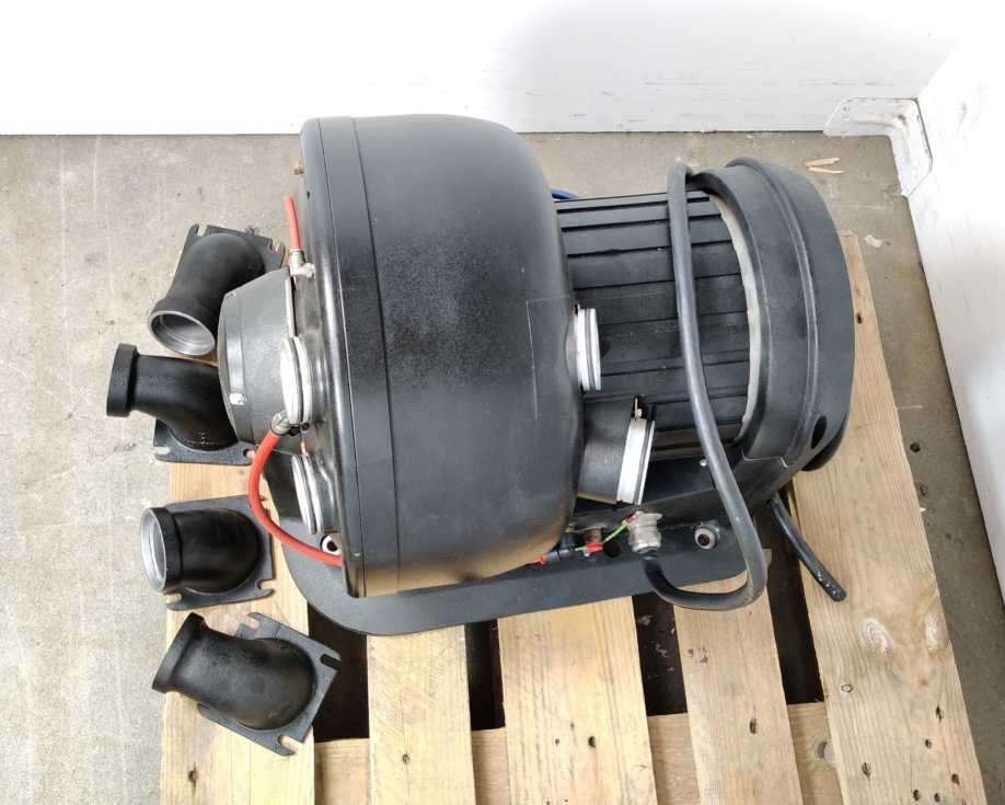 PRC LASER TURBO FLOW Rev. 12 Air Compressor serviced annually