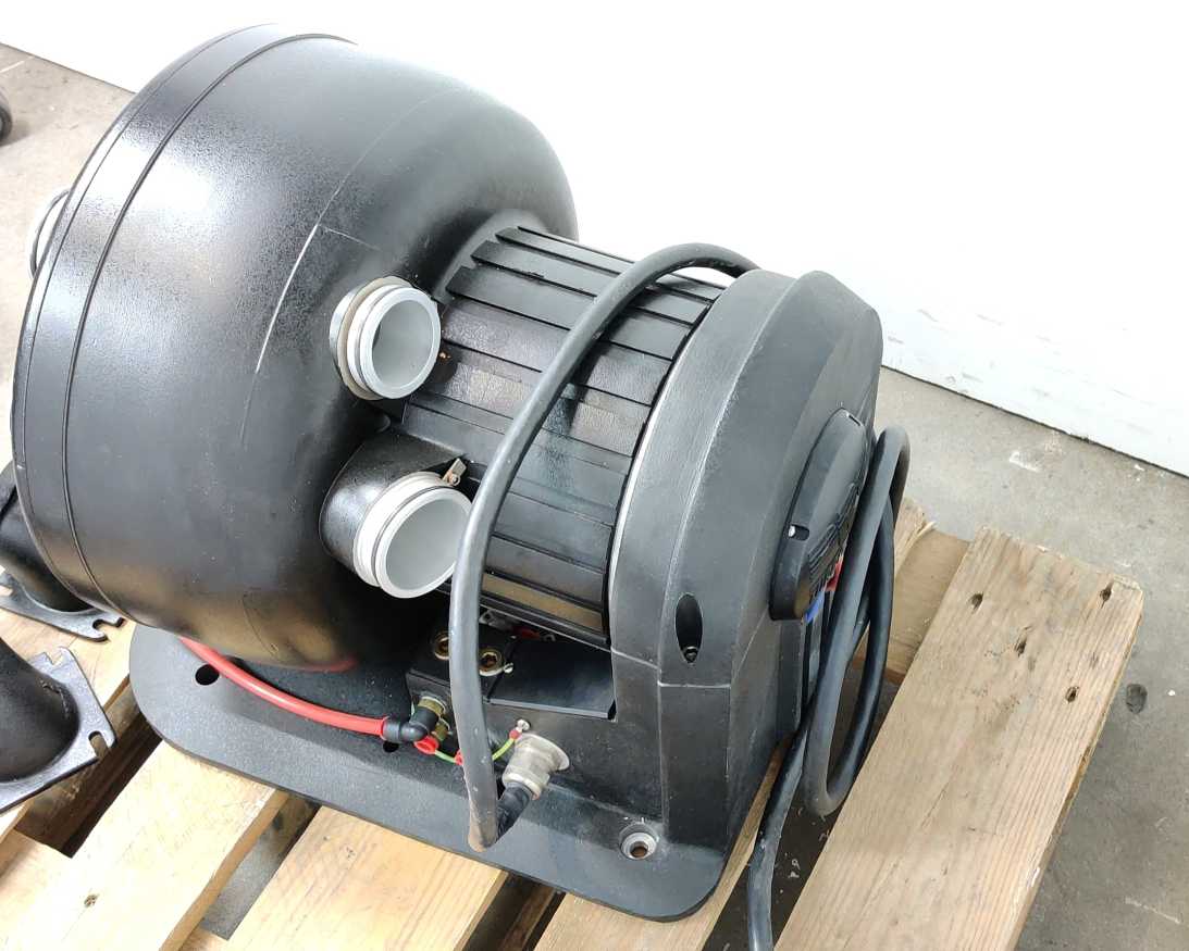 PRC LASER TURBO FLOW Rev. 12 Air Compressor serviced annually