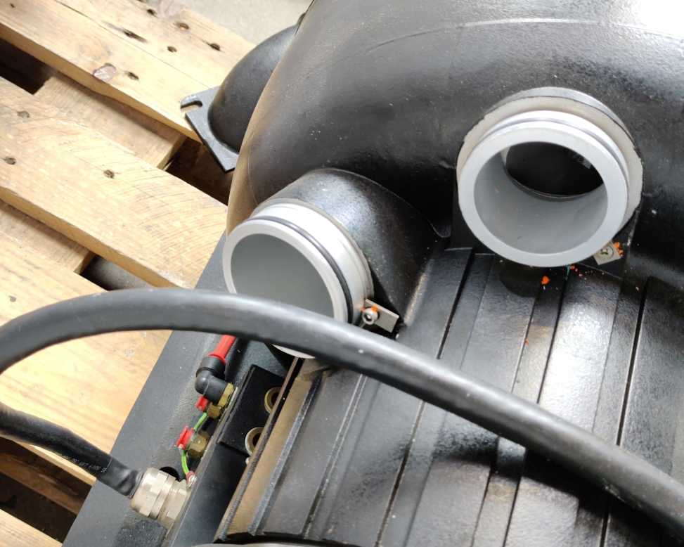 PRC LASER TURBO FLOW Rev. 12 Air Compressor serviced annually