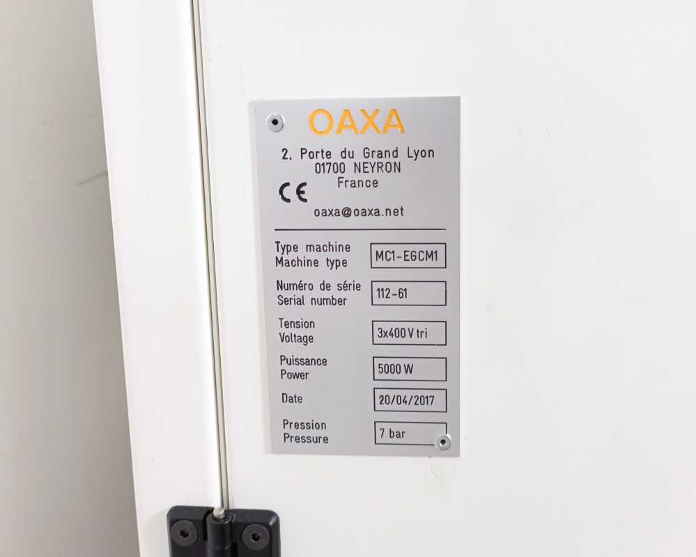 OAXA MC1-EGCM1 Fullly Automatic Friction Welding Machine