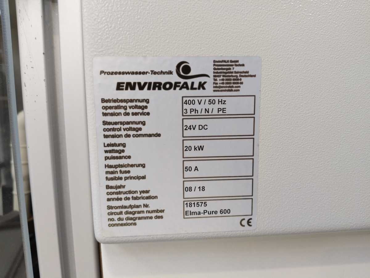 Envirofalk Elma-Pure 600 Water Treatment System