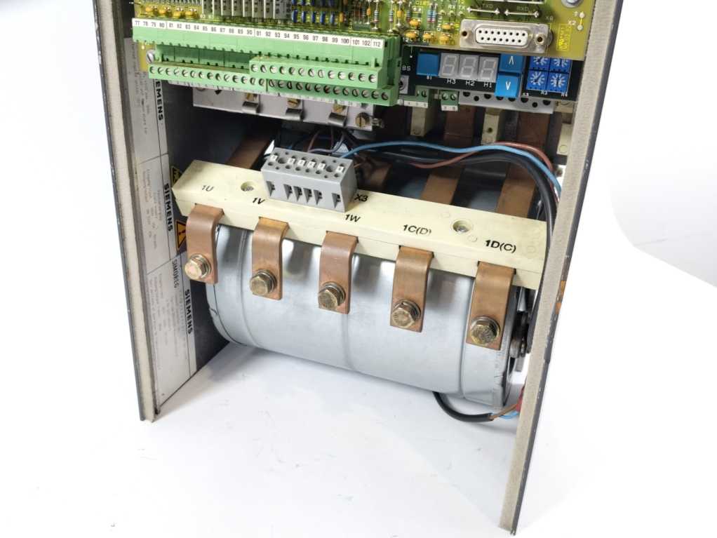 Siemens 6RA2277-6DV62-0 MREQ-GDGF6V62-3A Simoreg Compact Converter