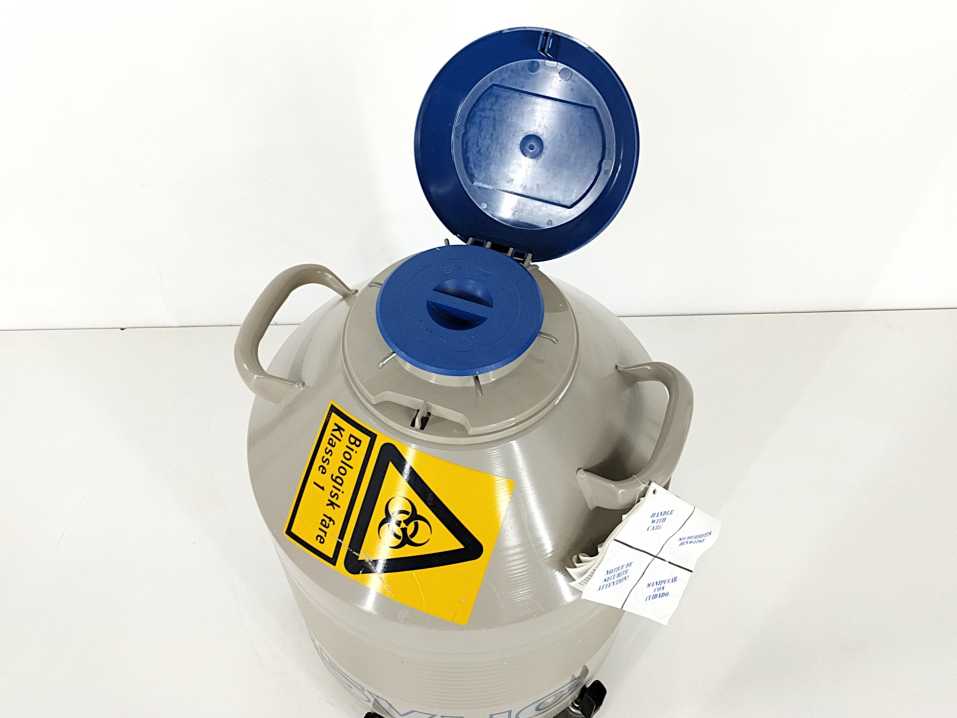 Taylor-Wharton 35 VHC 35L Liquid Nitrogen Tank, with 6 Canister set