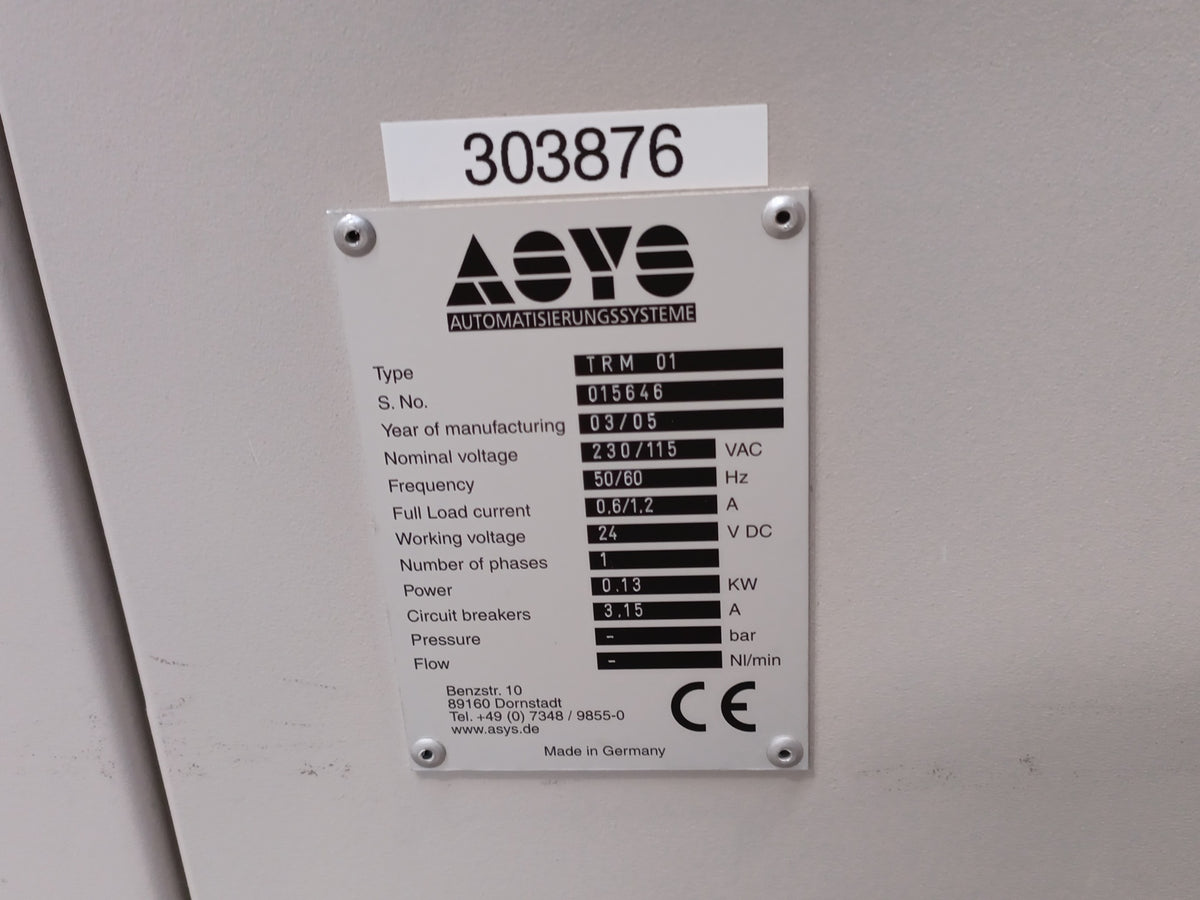 Asys TRM01 Single-segment Twin-belted Conveyor Module