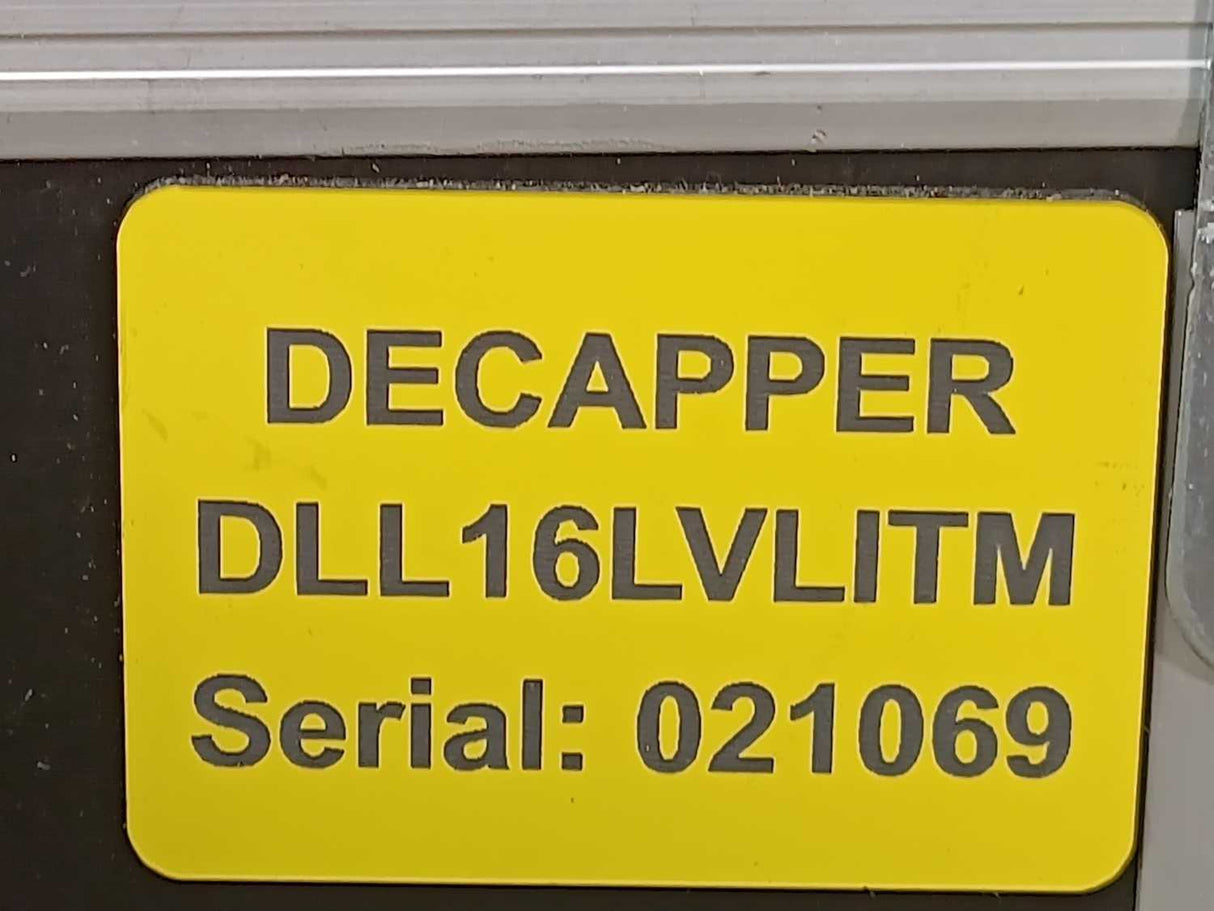 Pneumat - System DLL16LVLITM CDC-96CH-IT-DD Decapper Safe Cap 96 CDC-96CH