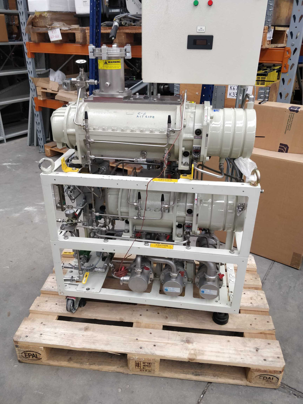 Ebara 80X25-U Dry Vacuum pump