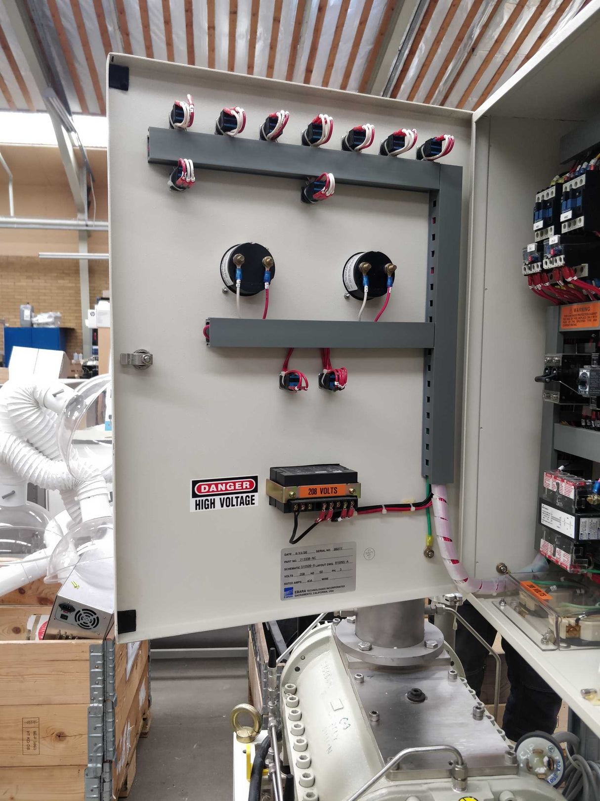 Ebara 80X25-U Dry pump vacuum pump