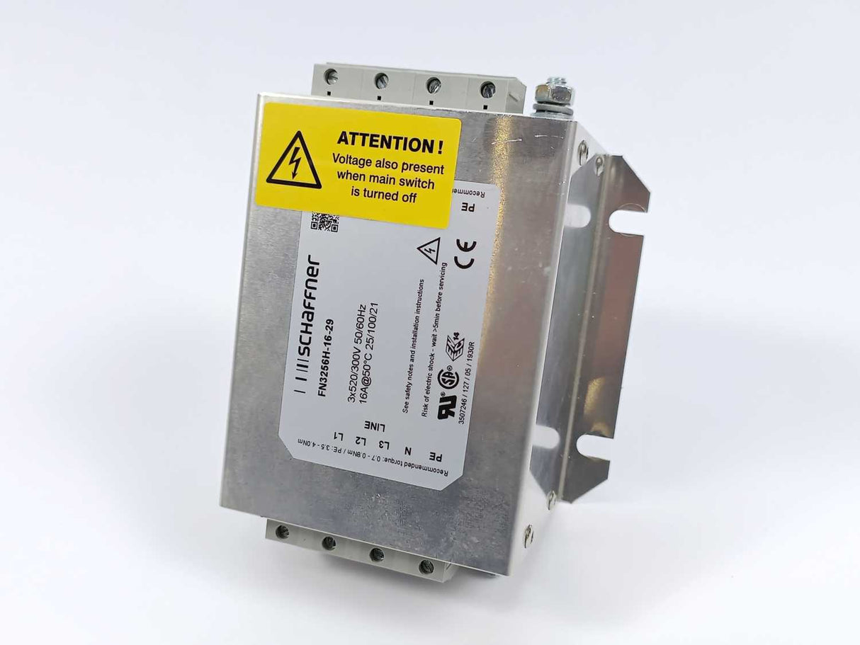 SCHAFFNER FN3256H-16-29 Power Line Filters 16A 3-Phase Filter