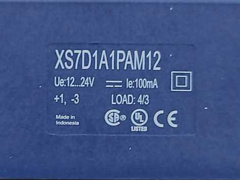 TELEMECANIQUE XS7D1A1PAM12 Osiprox Inductive Proximity Sensors