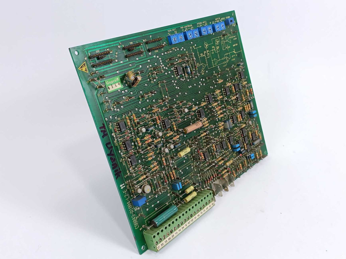 Siemens E52930-A3197-C4-E SIMOREG C98043-A1004-L2-E11 PC Board