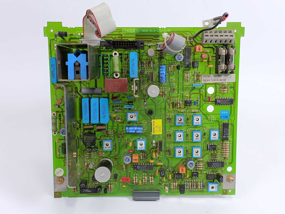 Siemens C79040-A310-C251-0287 GWK-X20 Parameter Card