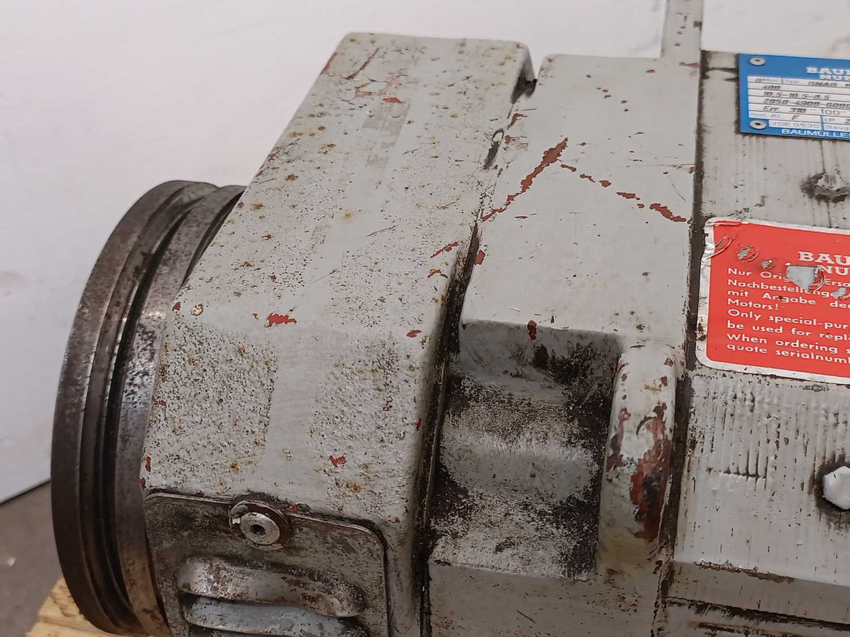 Baumüller GNAG 112 MV 873746 10.5/8.5kW Seperately Excited DC Servo Motor