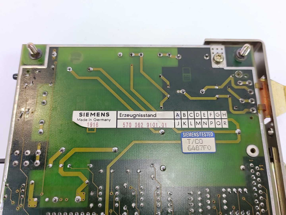 Siemens 6FX1136-2BA01 Board Computer