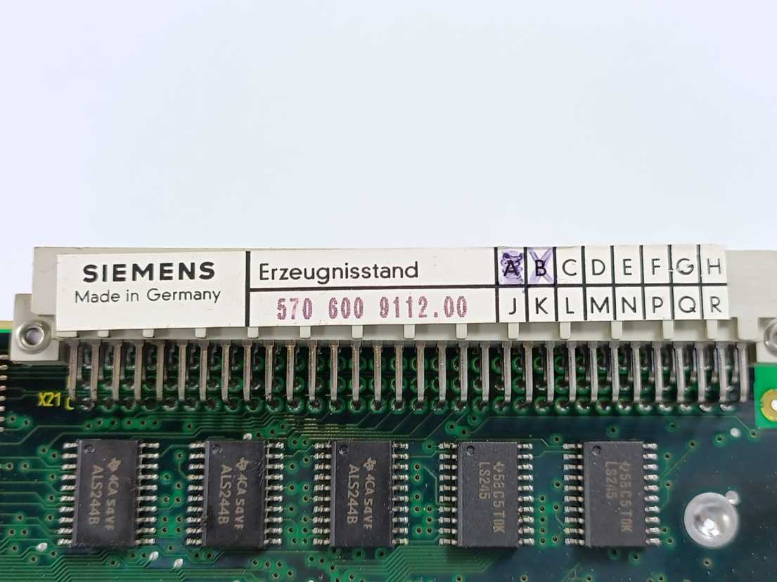 Siemens 5706009112.00 570600.0002.00 Circuit Board