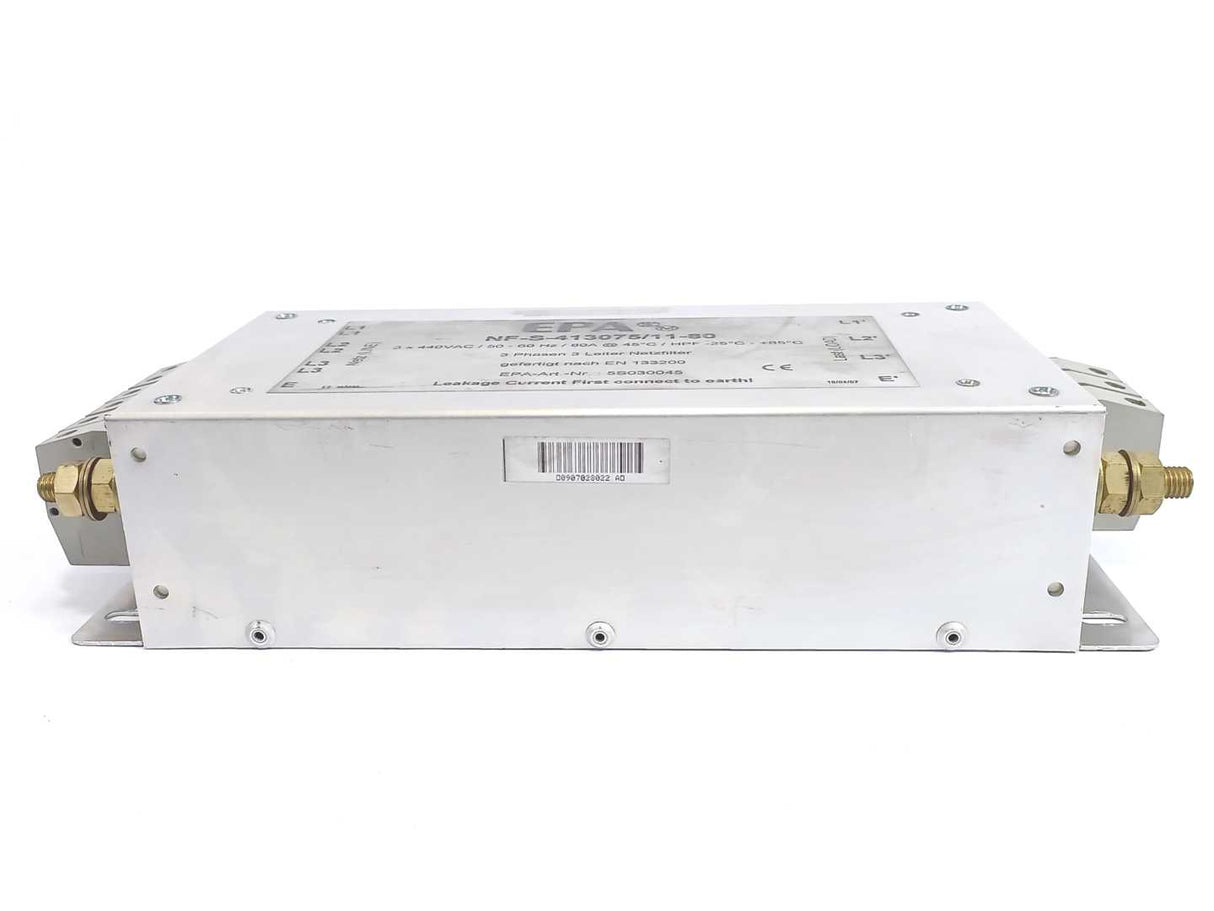 EPA NF-S-413075/11-80 3-Phase Line Filter