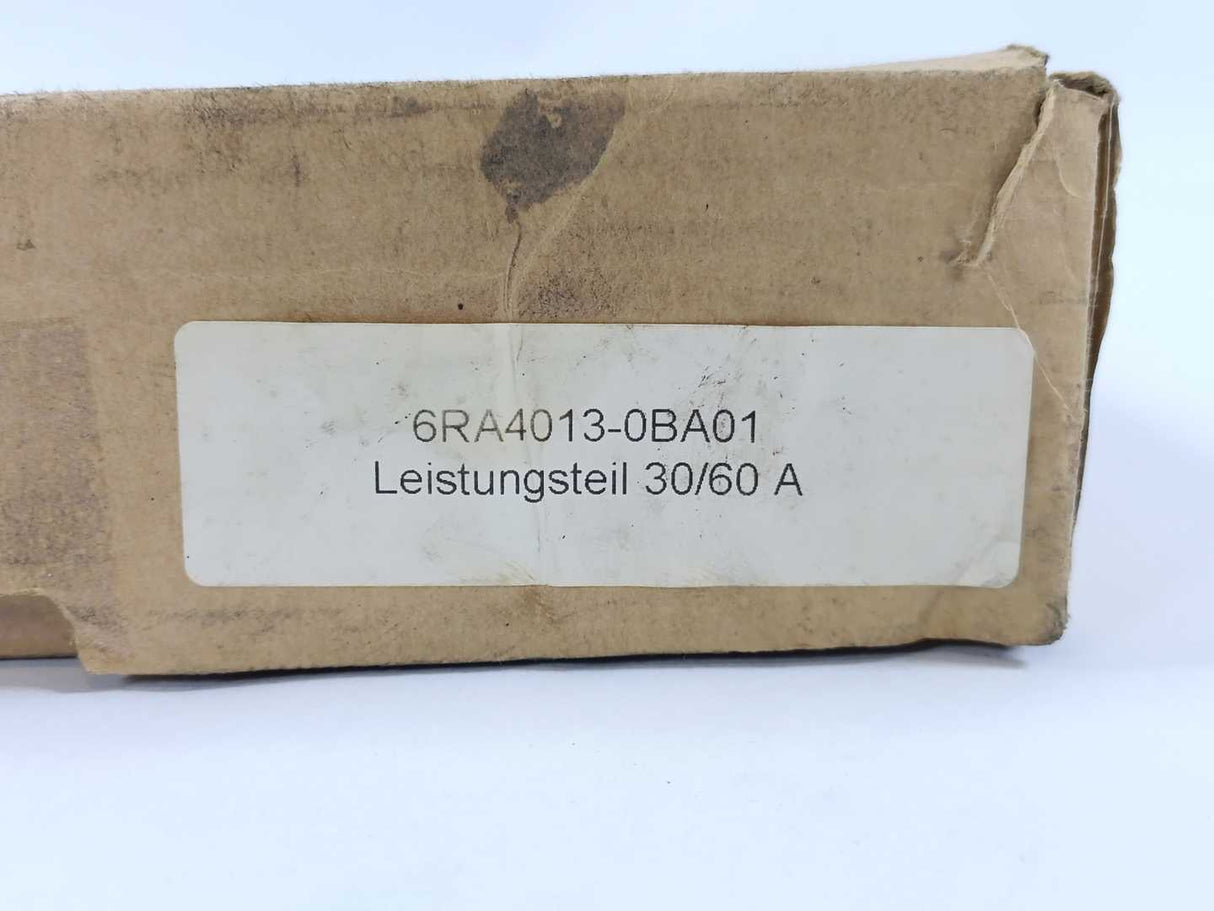 Siemens 6RA4013-0BA01 Power Card