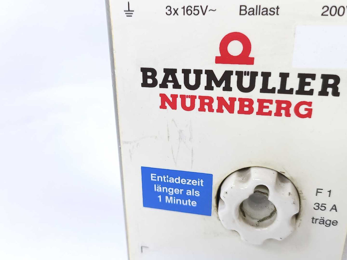 Baumüller Nürnberg BUG3-35-30-B-002 BUG Series Built-in Rectifier, 300 V, 35 A