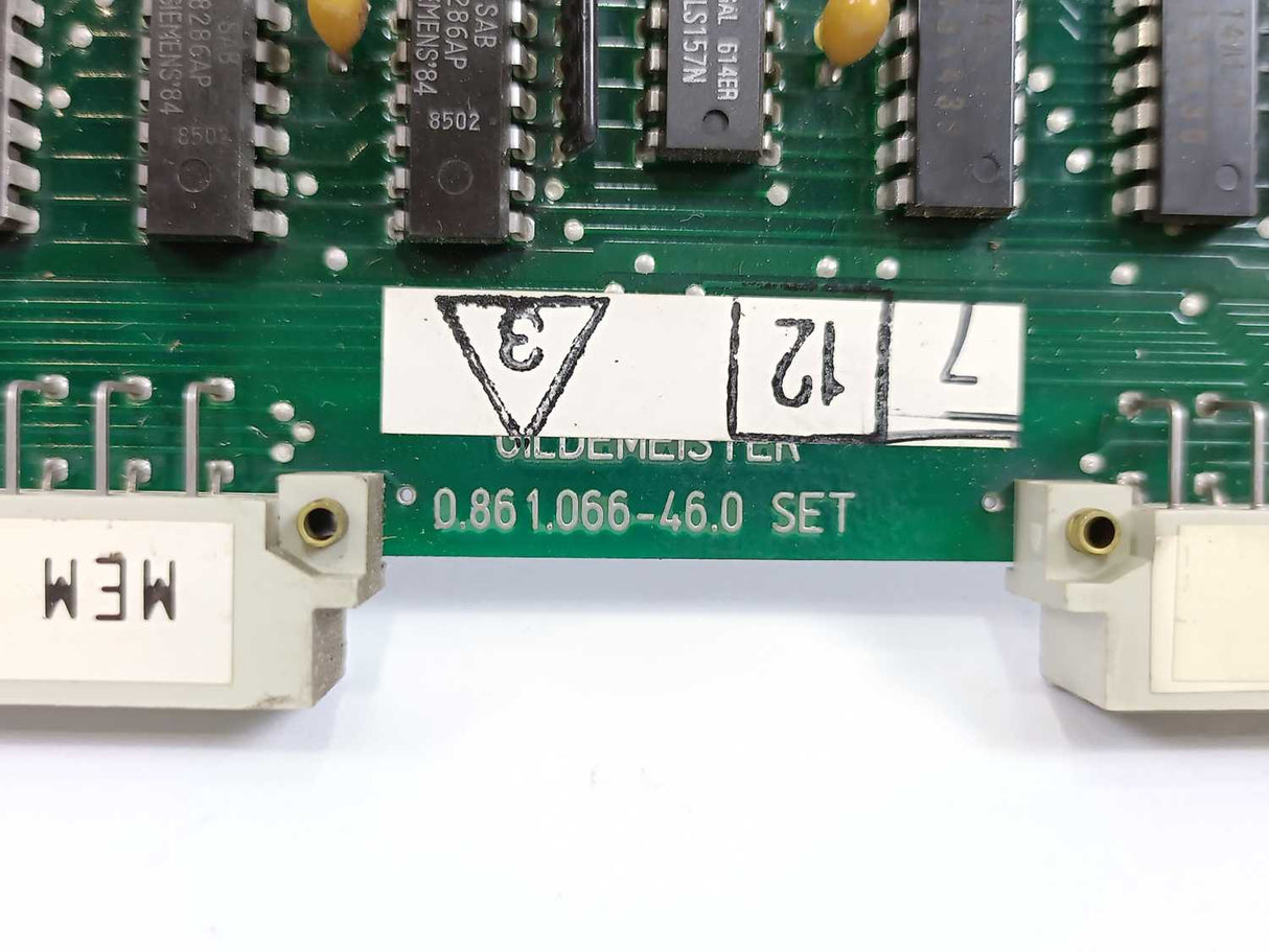 Gildemeister 0.861.066-46.0 SET 90 AES 0 PLC Board