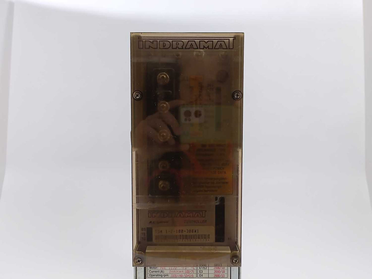 Indramat TDM1.2-100-300-W1/220 A.C. Servo Controller