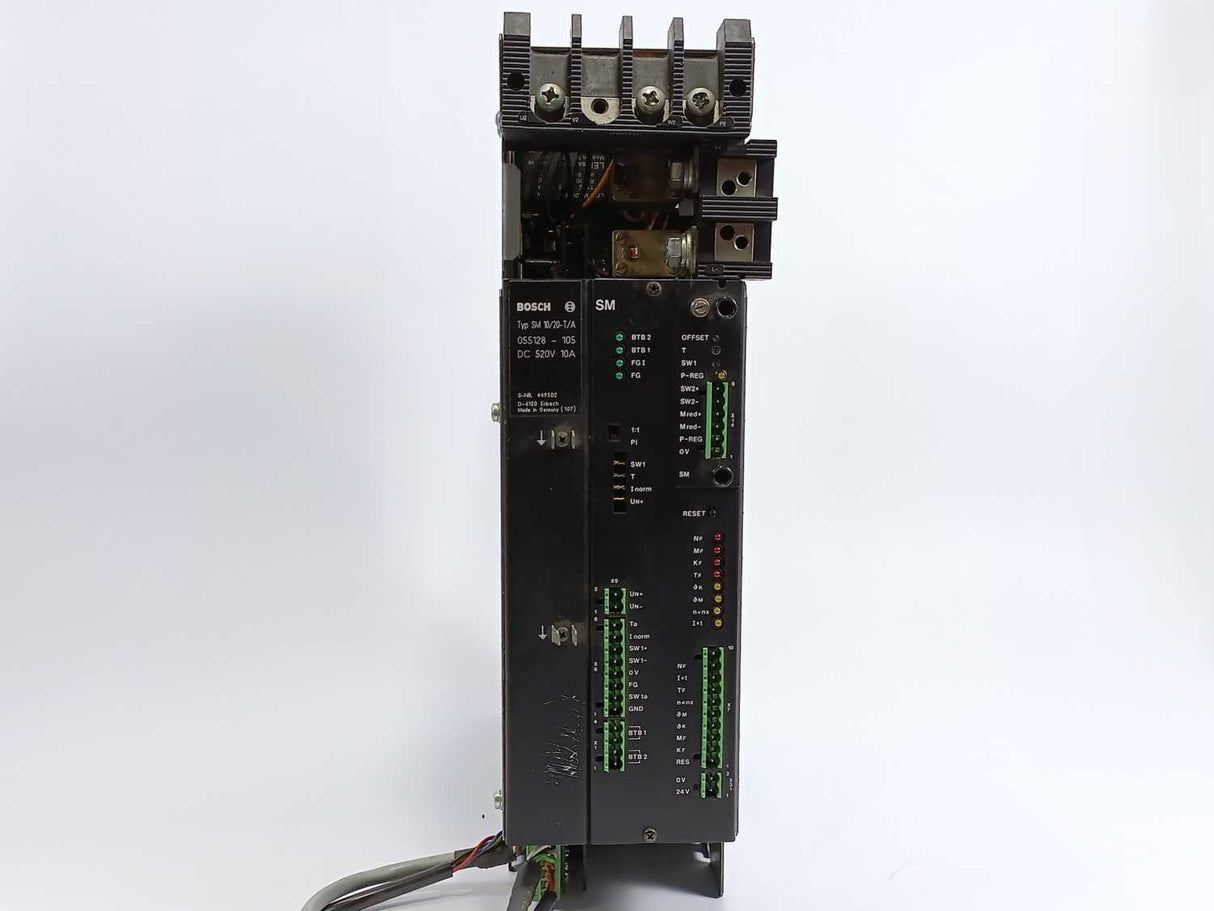 Bosch SM 10/20-T/A 055128-105 Servo Module DC 520V 10A