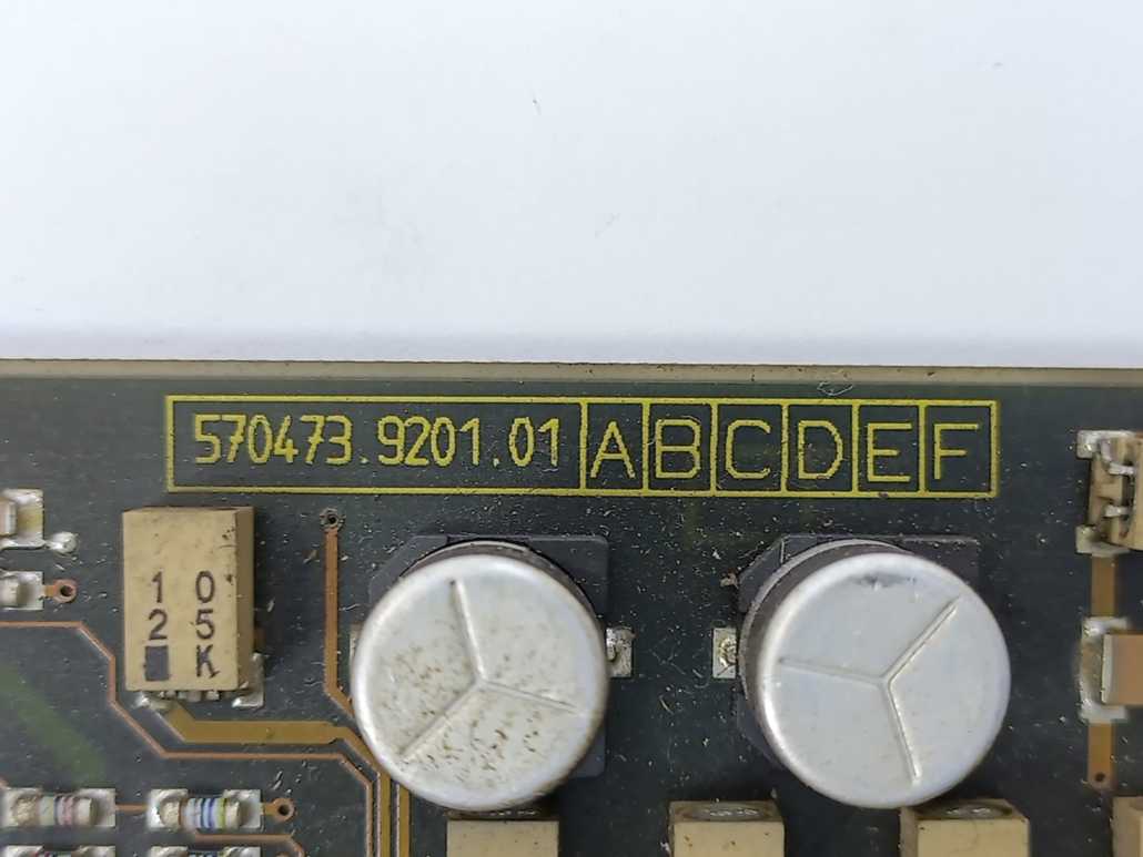 Siemens 570473.9201.01 570473.0003.01 Circuit Board