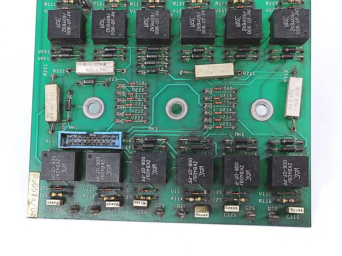 Baumuller Nurnberg 3.8109 I/O Relay Board