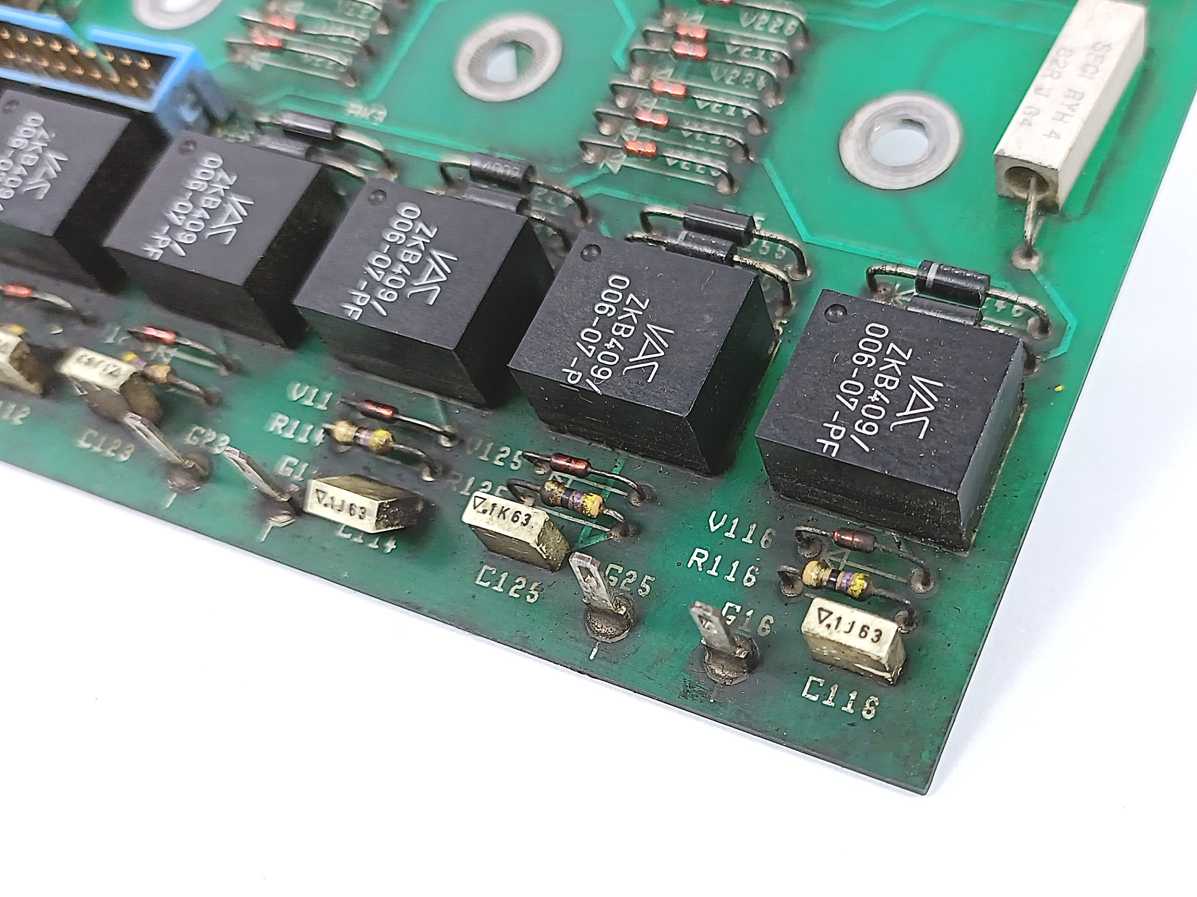Baumuller Nurnberg 3.8109 I/O Relay Board
