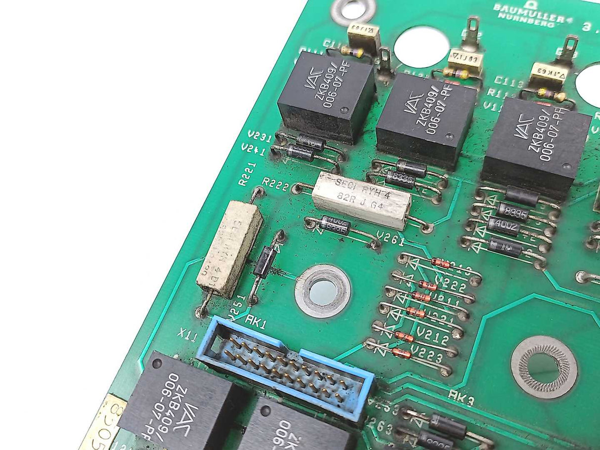 Baumuller Nurnberg 3.8109 I/O Relay Board
