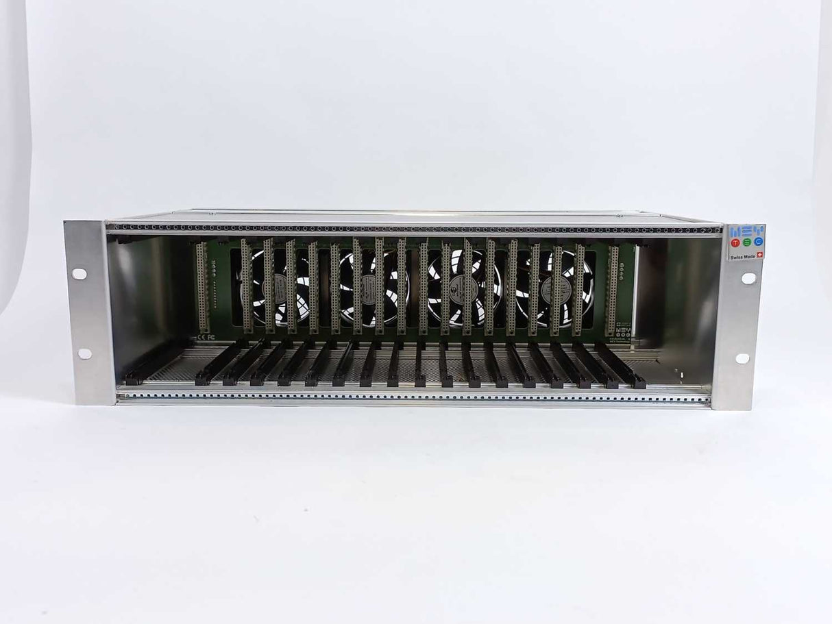 WEYTEC 23129DP180WUL Chassis 19" 3U 16 Slots with Monitoring