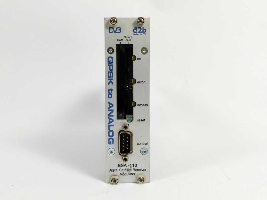 a2b Electronics 101110.01 ESA-110 Digital Satelite Reciever Modulator