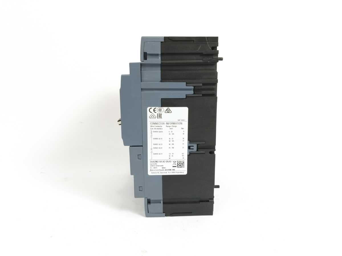 Siemens 3VA2063-5HL42-0AA0 Circuit Breaker
