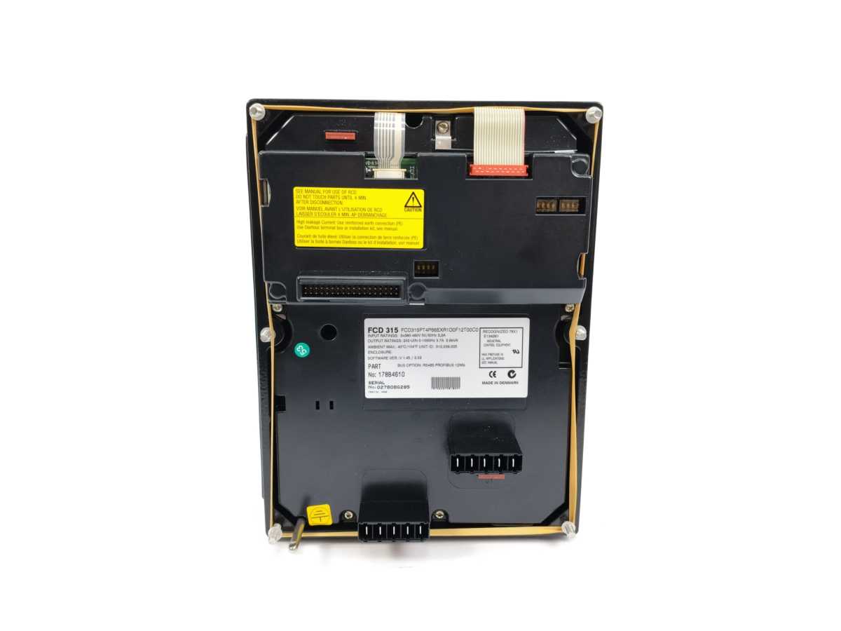 Danfoss 178B4610 FCD 315 RS485 PROFIBUS 12Mb FCD315PT4P66EXR1D0F12T00C0