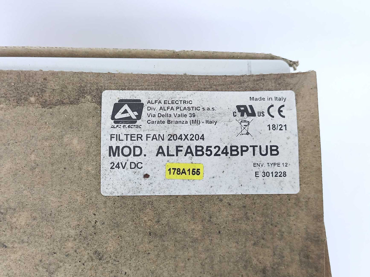 Alfa Electric ALFAB524BPTUB Filter Fan 204x204