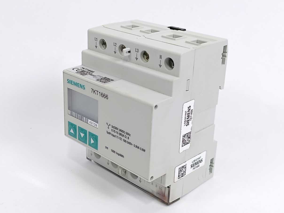 Siemens 7KT1666 Power Monitoring Device / power meter