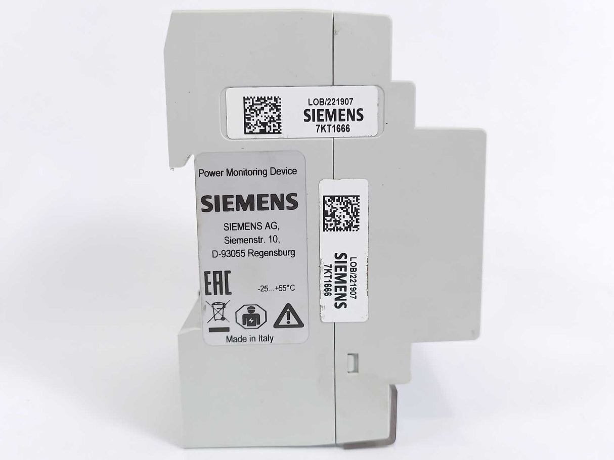 Siemens 7KT1666 Power Monitoring Device / power meter