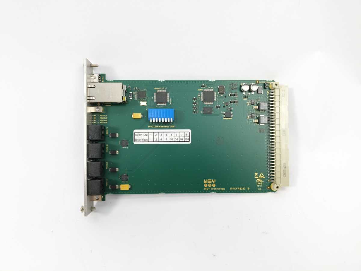 WEYTEC 22342 IP-I/O RS232-Card, 4x RS232 Ports