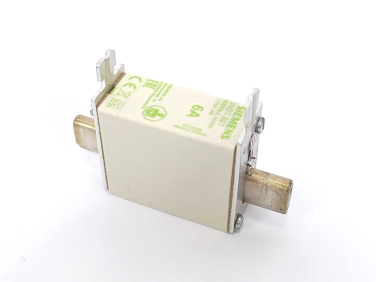 Siemens 3ND1 801 LV HRC Fuse-Link Fusible 500V, Batch of 5pcs