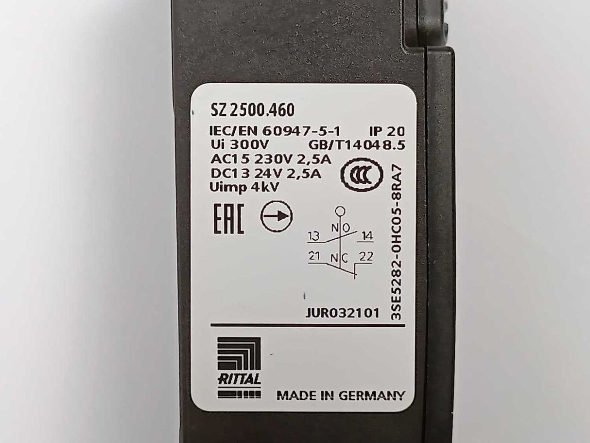 Rittal SZ 2500.200 SZ 2500200 System Light LED 900 w/ SZ 2500.460 Adapter