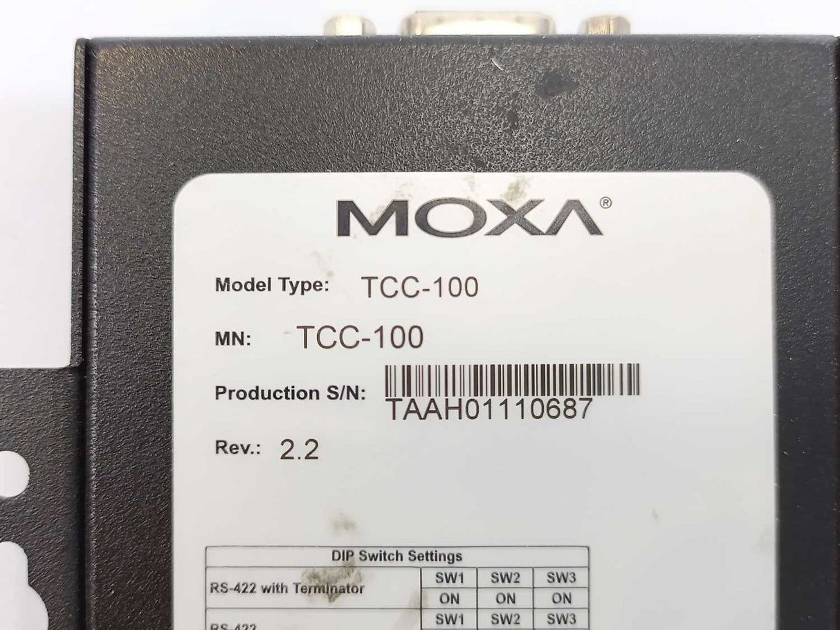 Moxa TCC-100 RS-232 To RS-422/485 Converter