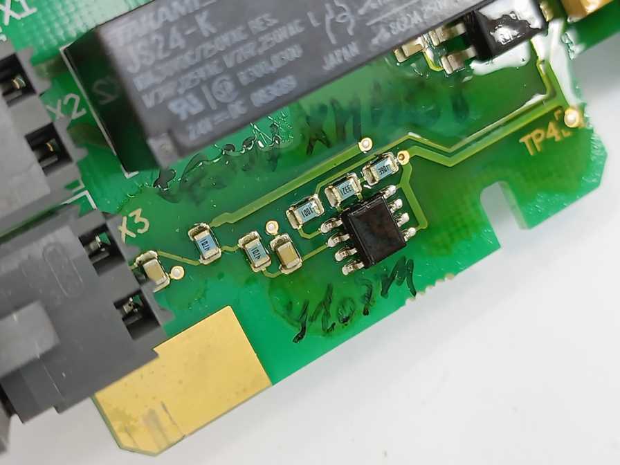 Vacon CM050500 PC00274 D OPTA3 Control Unit Platine Frequency Converter