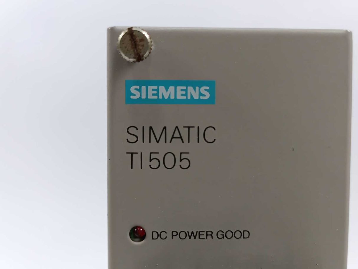 Siemens/Texas Instruments TI505-6660 Power Supply 505-6660