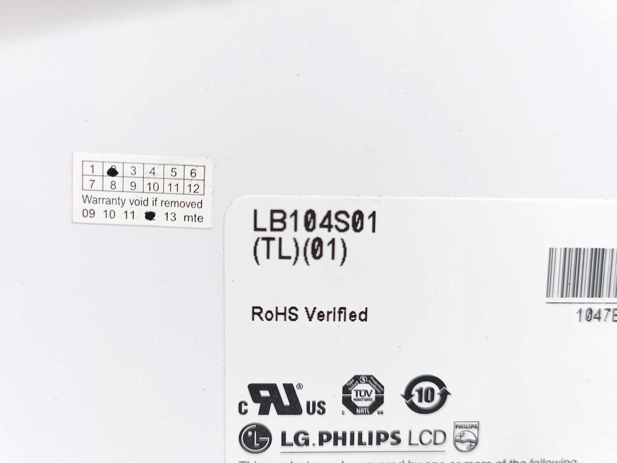 LG.Philips LB104S01-TL01 10.4" TFT LCD Display Panel