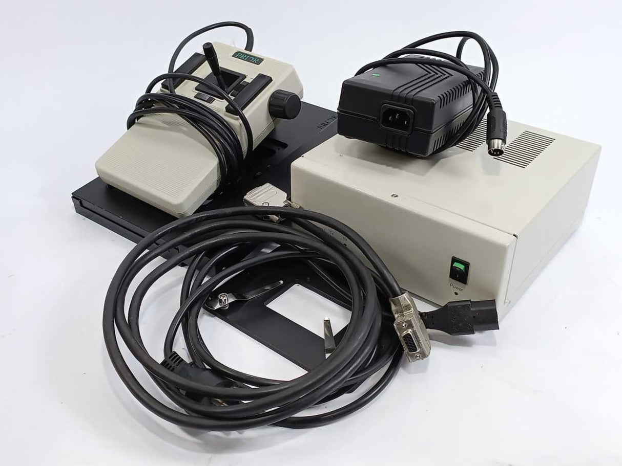 PRIOR ES10NL Controler Kit w/ ES111 Motorized XY Stage & CS152DD Joystick