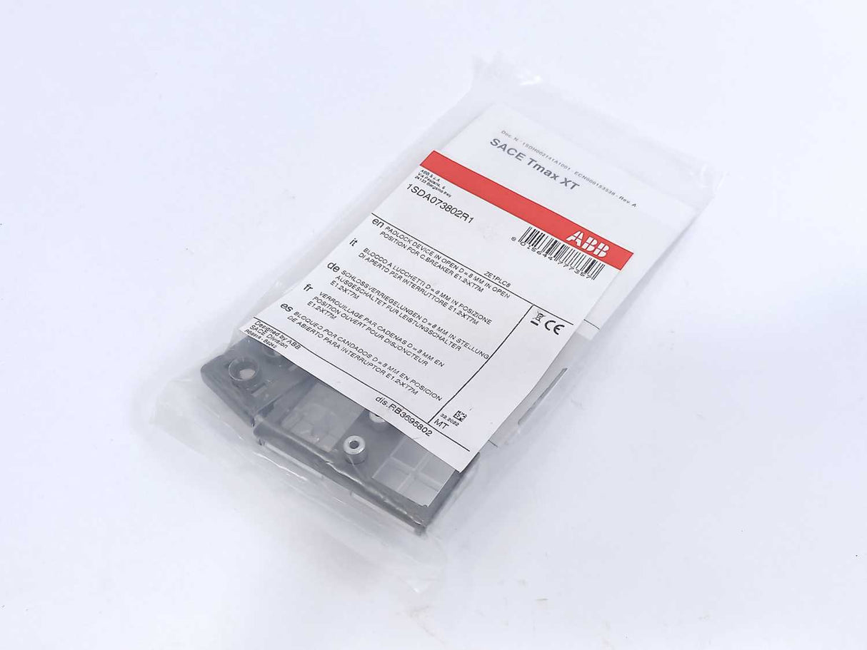 ABB 1SDA073802R1 PLC E1.2-XT7M Padlocks Open Pos. D=8mm