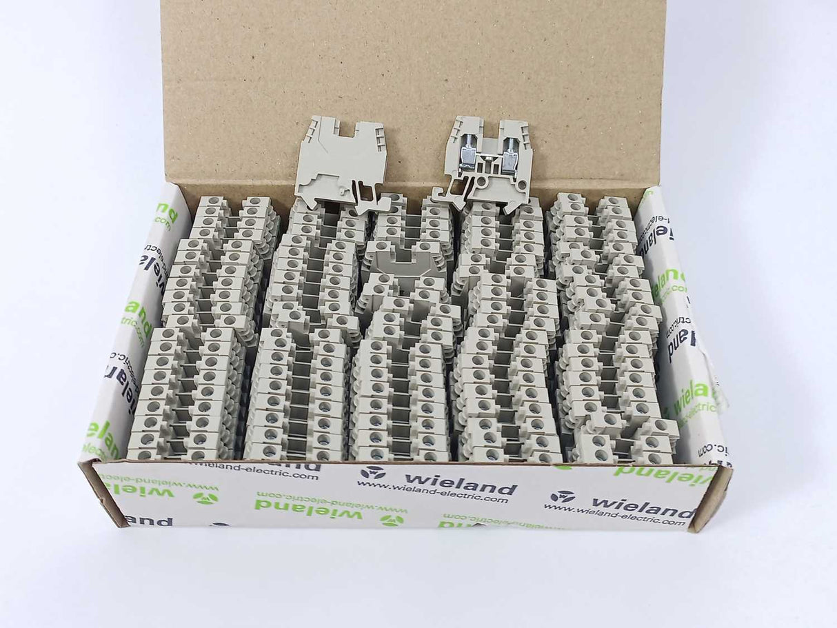 Wieland 55.503.1053.0 DIN Rail Terminal WKM 2,5 / 15/V0 Batch 100 Pcs.