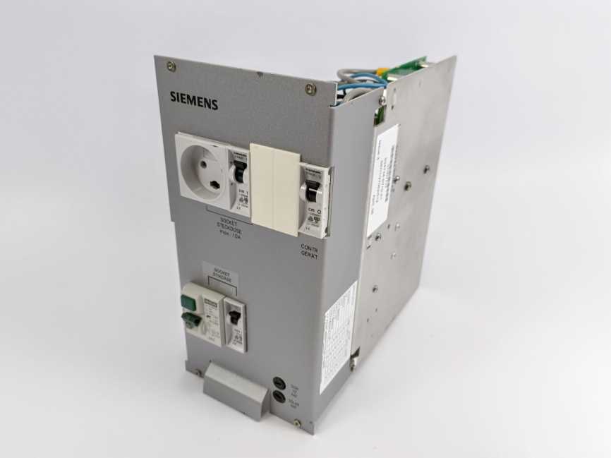 Siemens S24734-B710-A1 MDU Power Supply Inlet Sub-Assembly